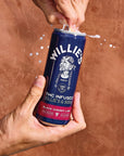 Willie's Remedy+ 10mg Black Cherry Lime THC Infused Seltzer