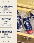 Willie's Remedy+ 10mg THC Infused Seltzer Variety Pack