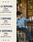 Willie's Remedy+ 5mg Black Cherry Lime THC Infused Seltzer