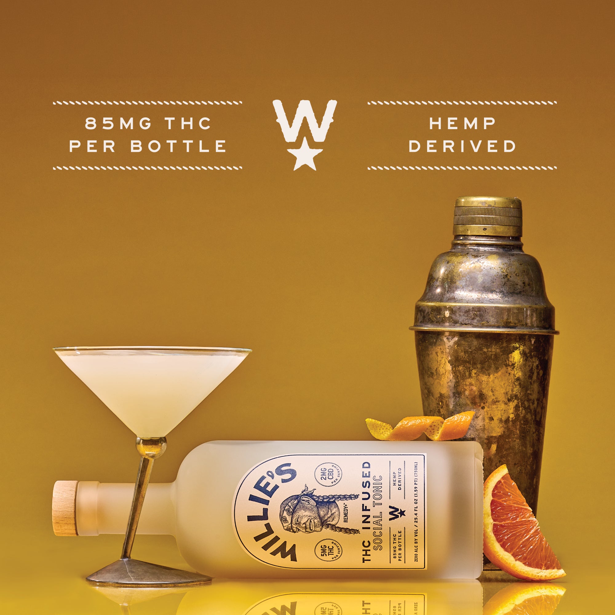 Willie's Remedy+ 5mg Low Dose 750ml Bottle
