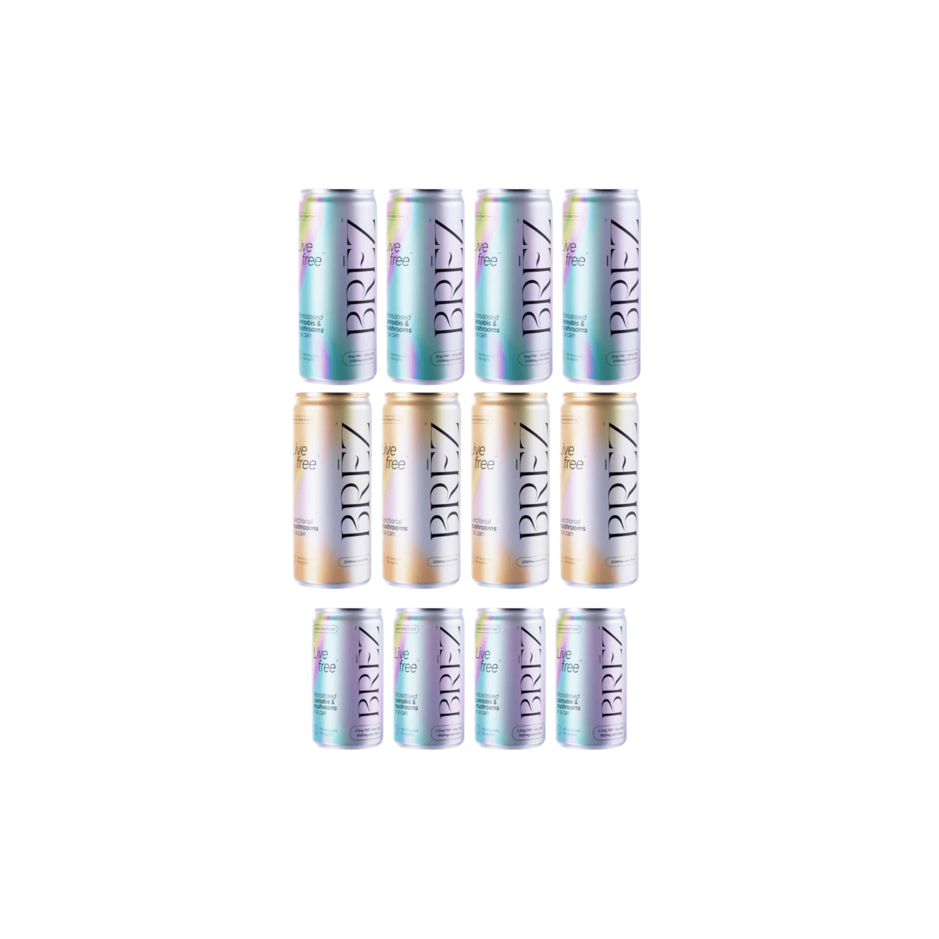 BRĒZ Sampler Bundle - 12 Cans