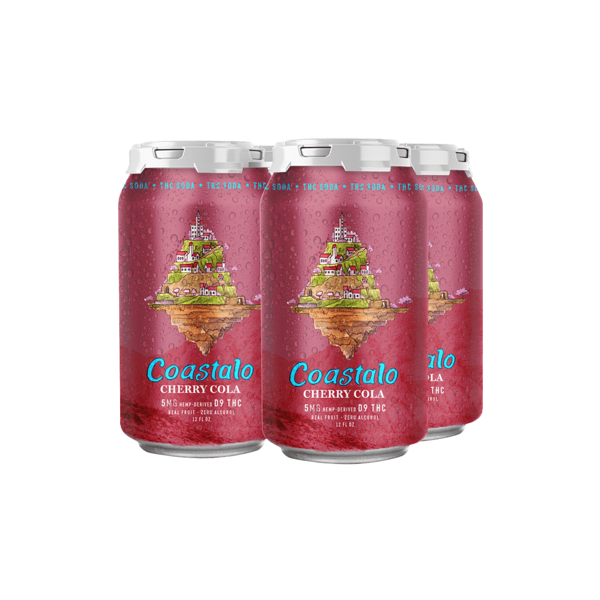 Coastalo Cherry Cola 4 pack