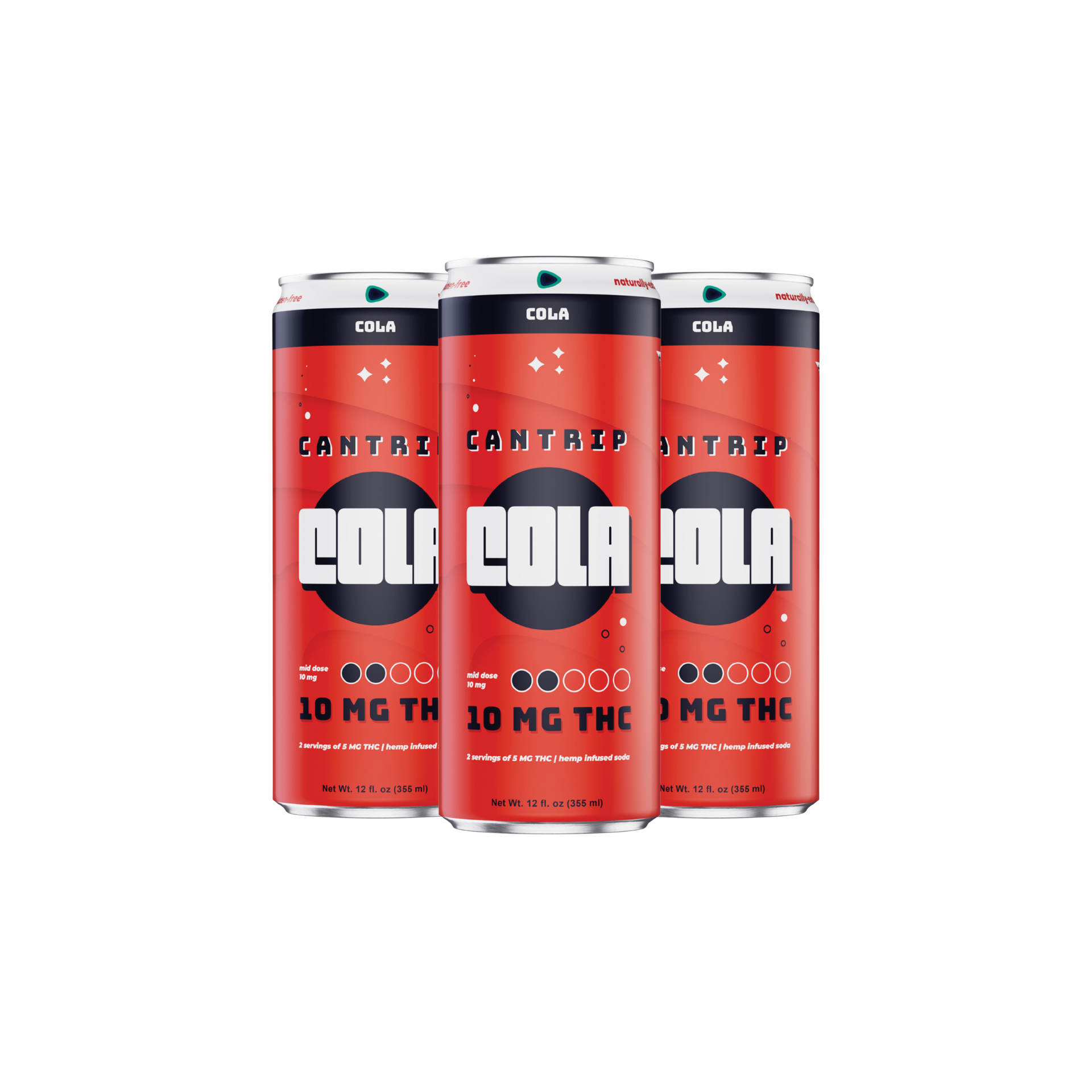 Cantrip Cola - 10mg - 4 pack cans