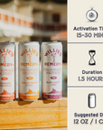 Willie's Remedy+ 5mg THC Infused Seltzer Variety 24-Pack