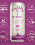 Willie's Remedy+ 5mg Black Cherry Lime THC Infused Seltzer (24-pack)