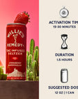 Willie's Remedy+ 10mg Strawberry Watermelon THC Infused Seltzer (12-pack)
