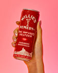 Willie's Remedy+ 10mg Strawberry Watermelon THC Infused Seltzer (12-pack)