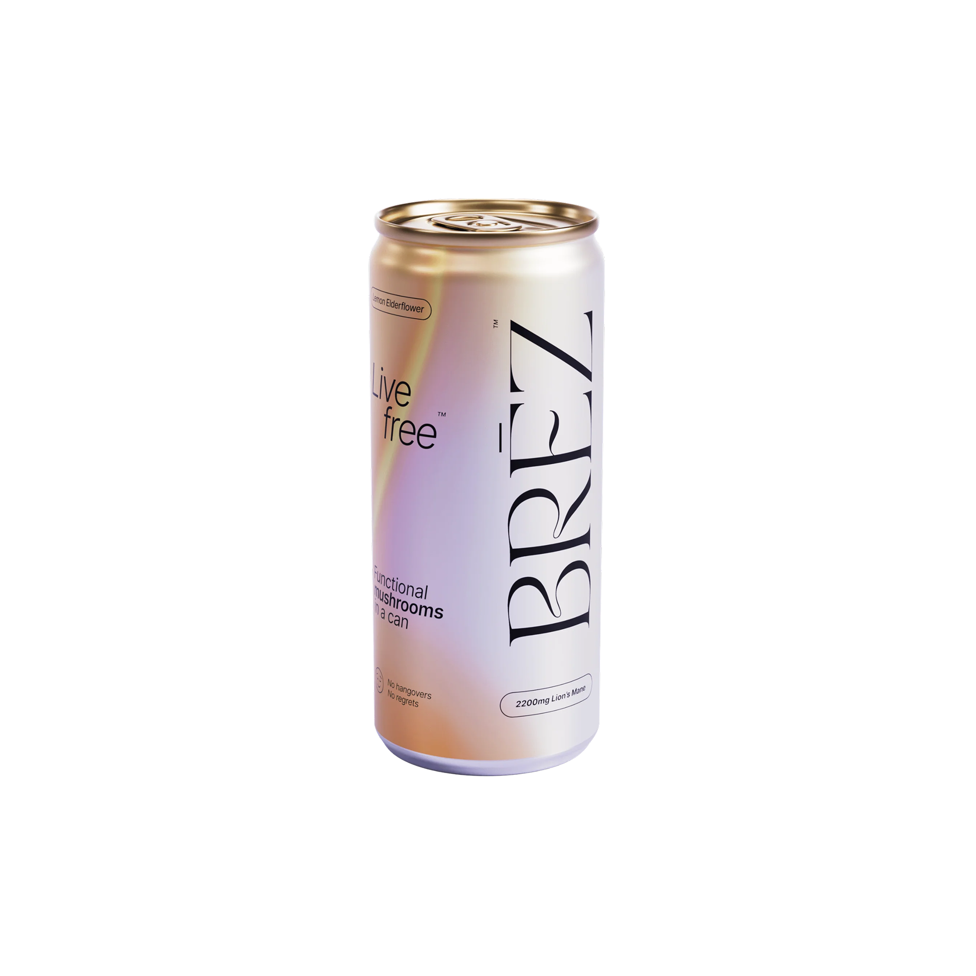 BRĒZ Flow Lion's Mane 12oz - 4 Pack - Buzz by Boisson