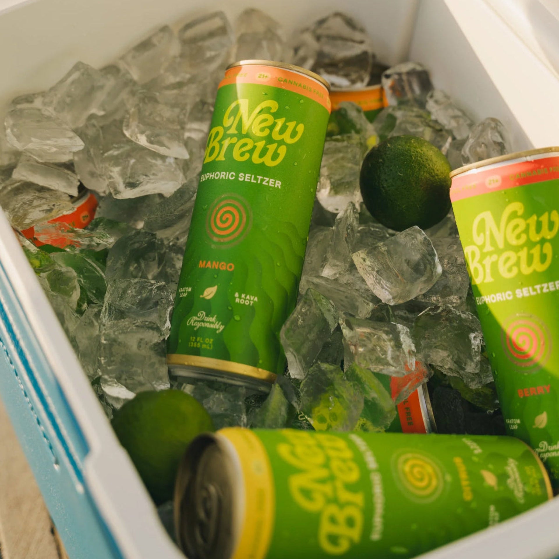 New Brew Euphoric Seltzer Variety 4pk