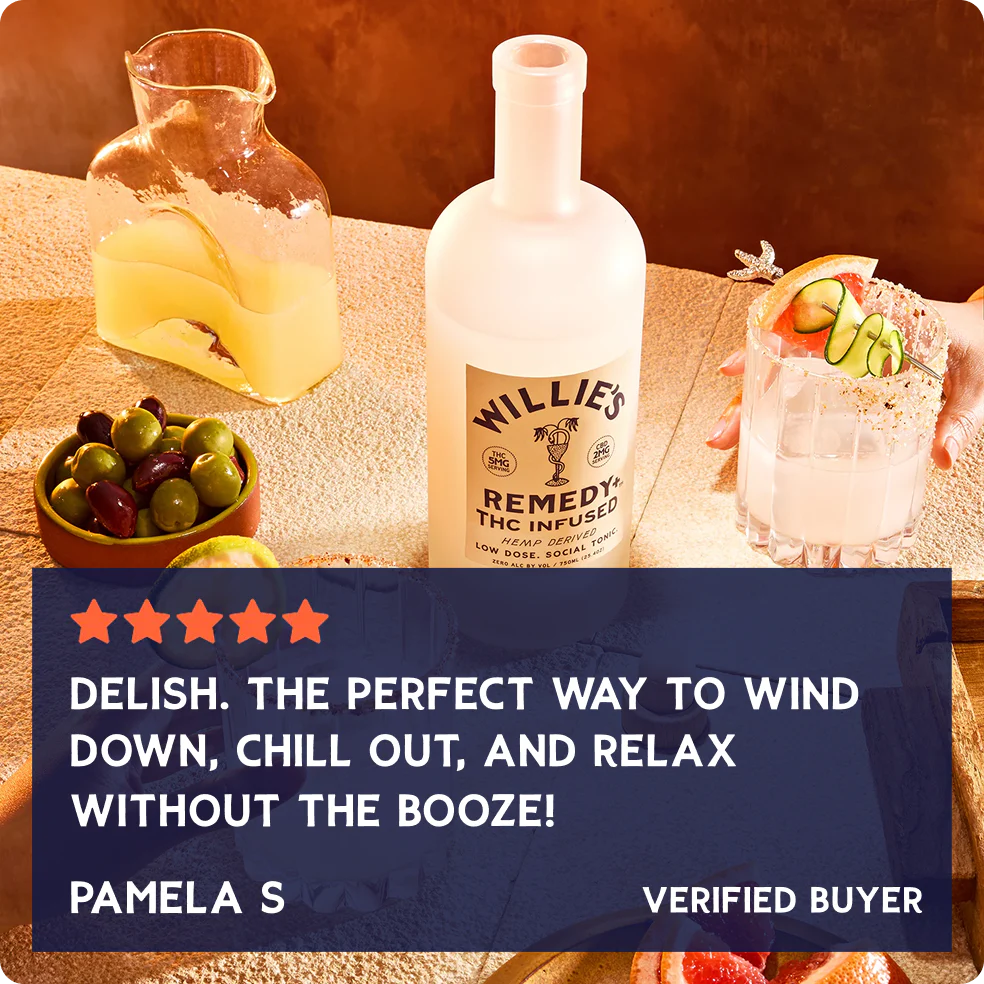 Willie's Remedy+ 5mg Low Dose 750ml Bottle