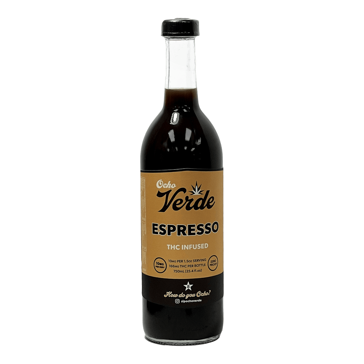 Ocho Verde THC Infused Espresso
