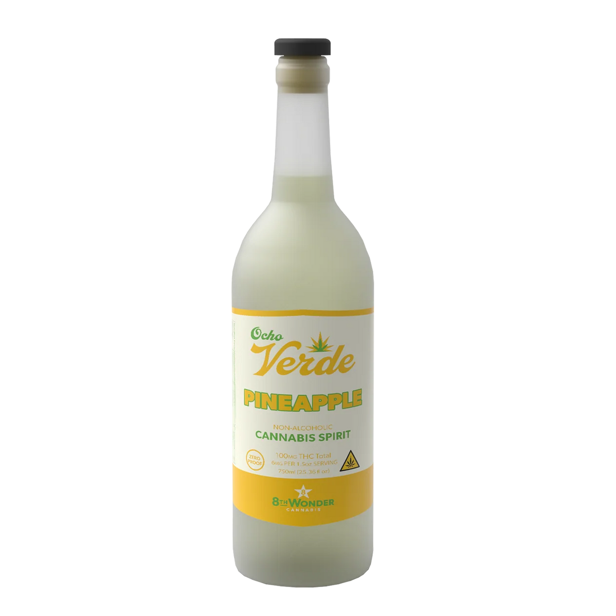 Ocho Verde Pineapple 100mg THC Syrup
