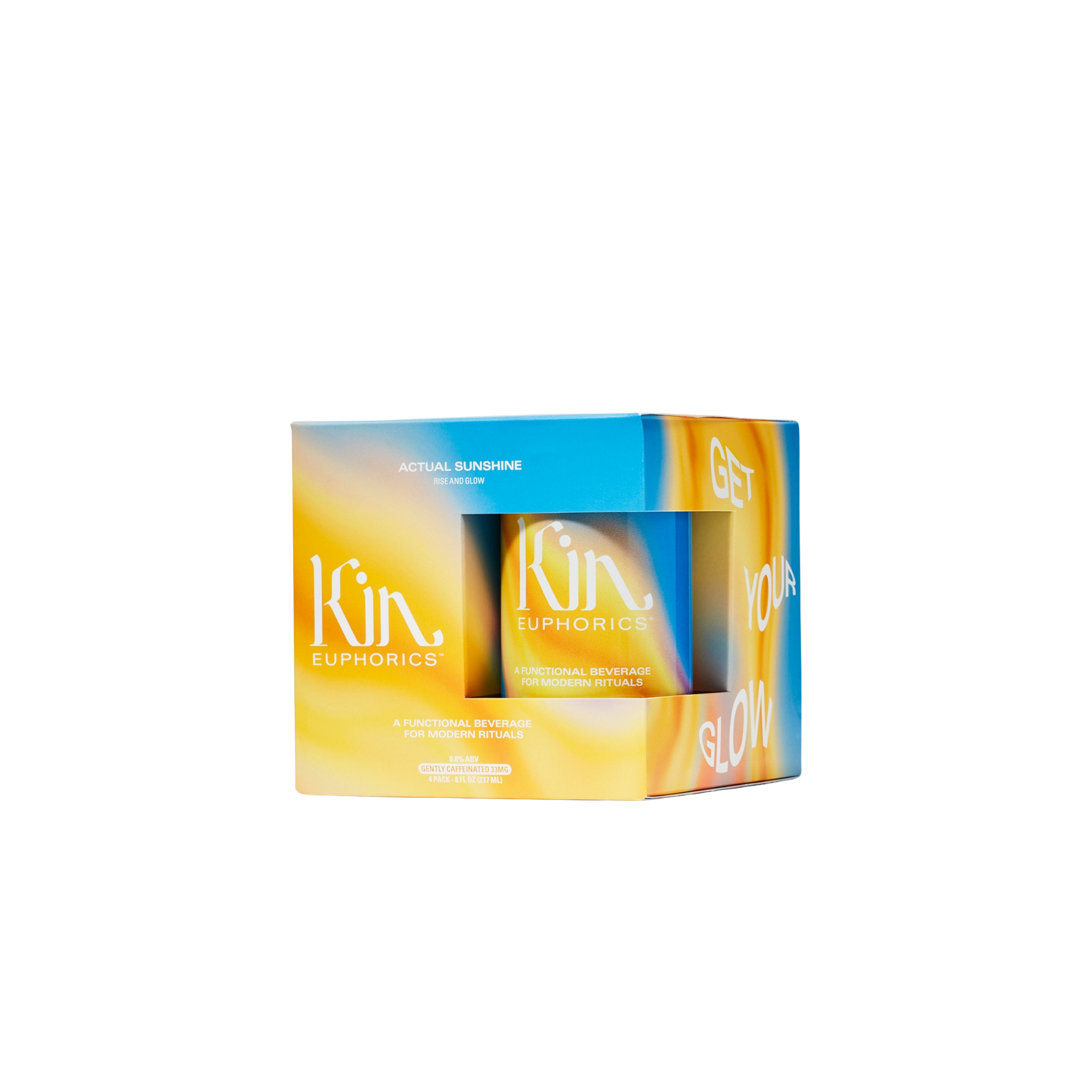 Kin Euphorics - Actual Sunshine Ready To Drink - 4 Pack