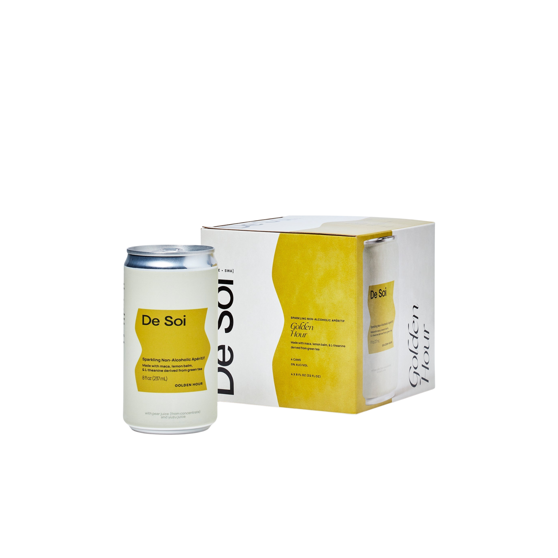 De Soi Golden Hour Non - Alcoholic Apéritif (4 pack) - Buzz by Boisson