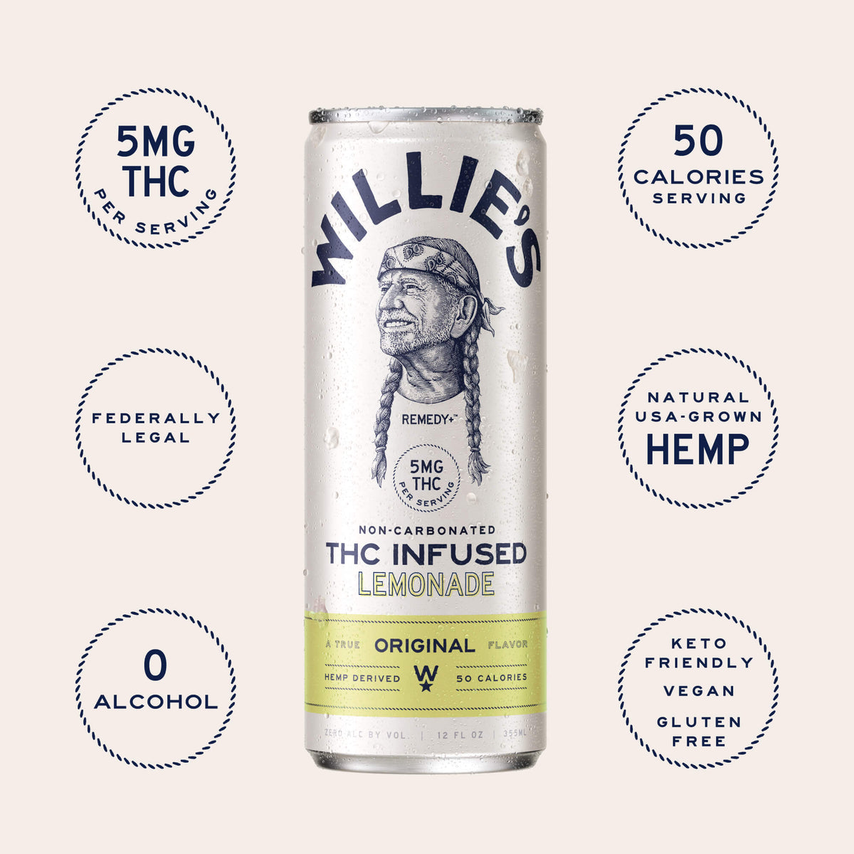 Willie's Remedy OG Lemonade 5mg