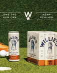 Willie's Remedy THC Infused Iced Tea 5mg Golf Course 4-Pack