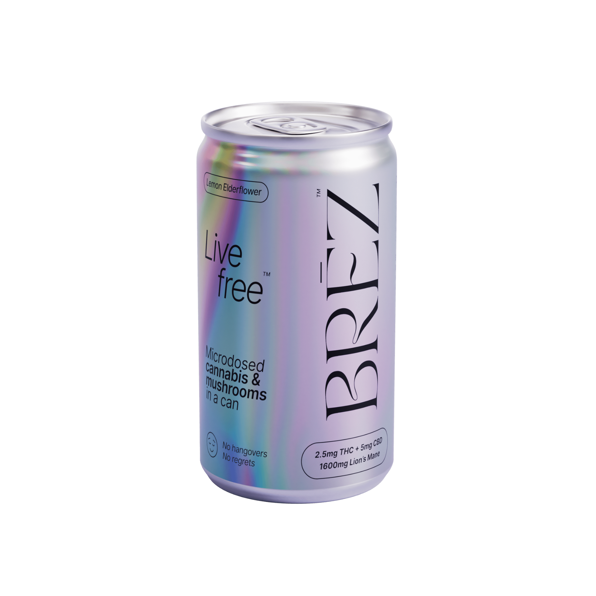 BRĒZ Lemon Elderflower 7.5oz - 4 Pack - Buzz by Boisson