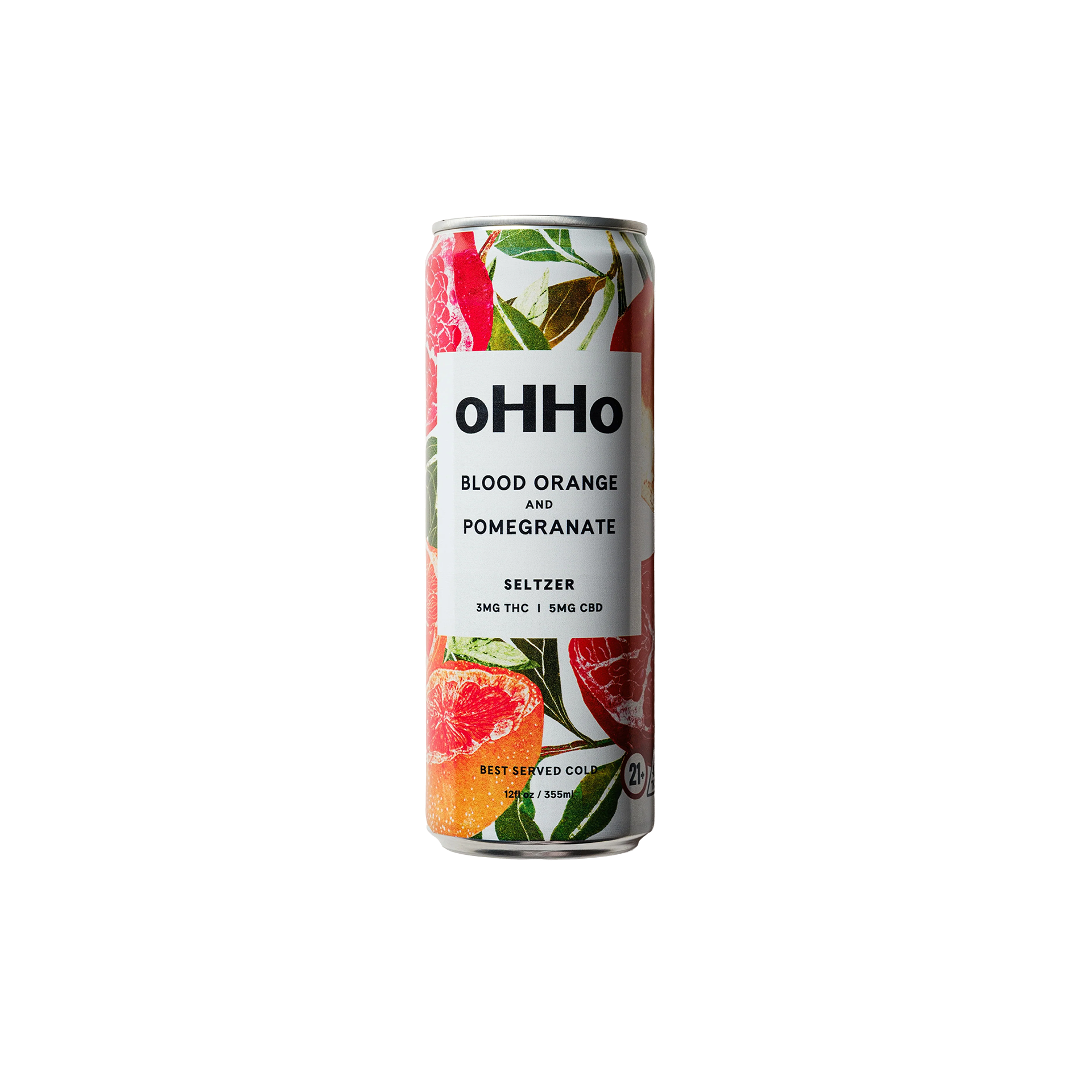 oHHo Blood Orange and Pomegranate 3mg THC seltzer