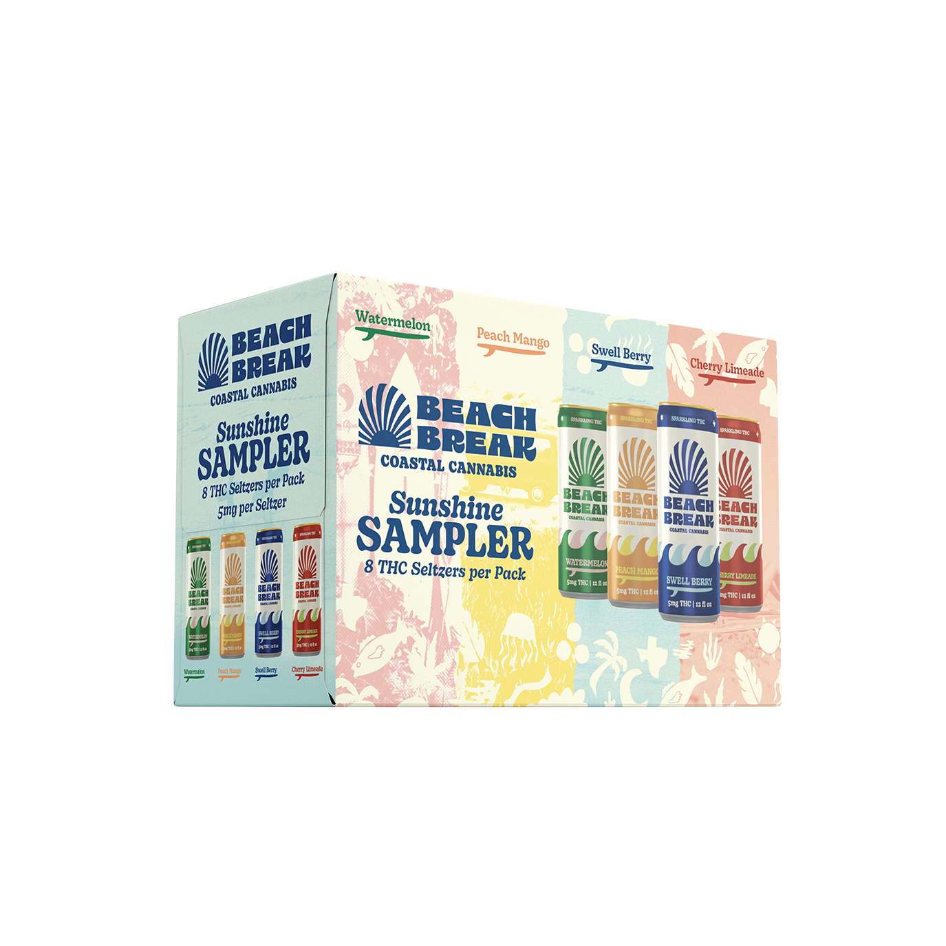 Bayou City Hemp Co - Beach Break Sunshine Sampler 8pk – Buzz