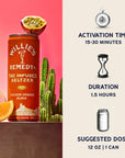 Willie's Remedy+ 10mg Passion Orange Guava THC Infused Seltzer (8-pack)