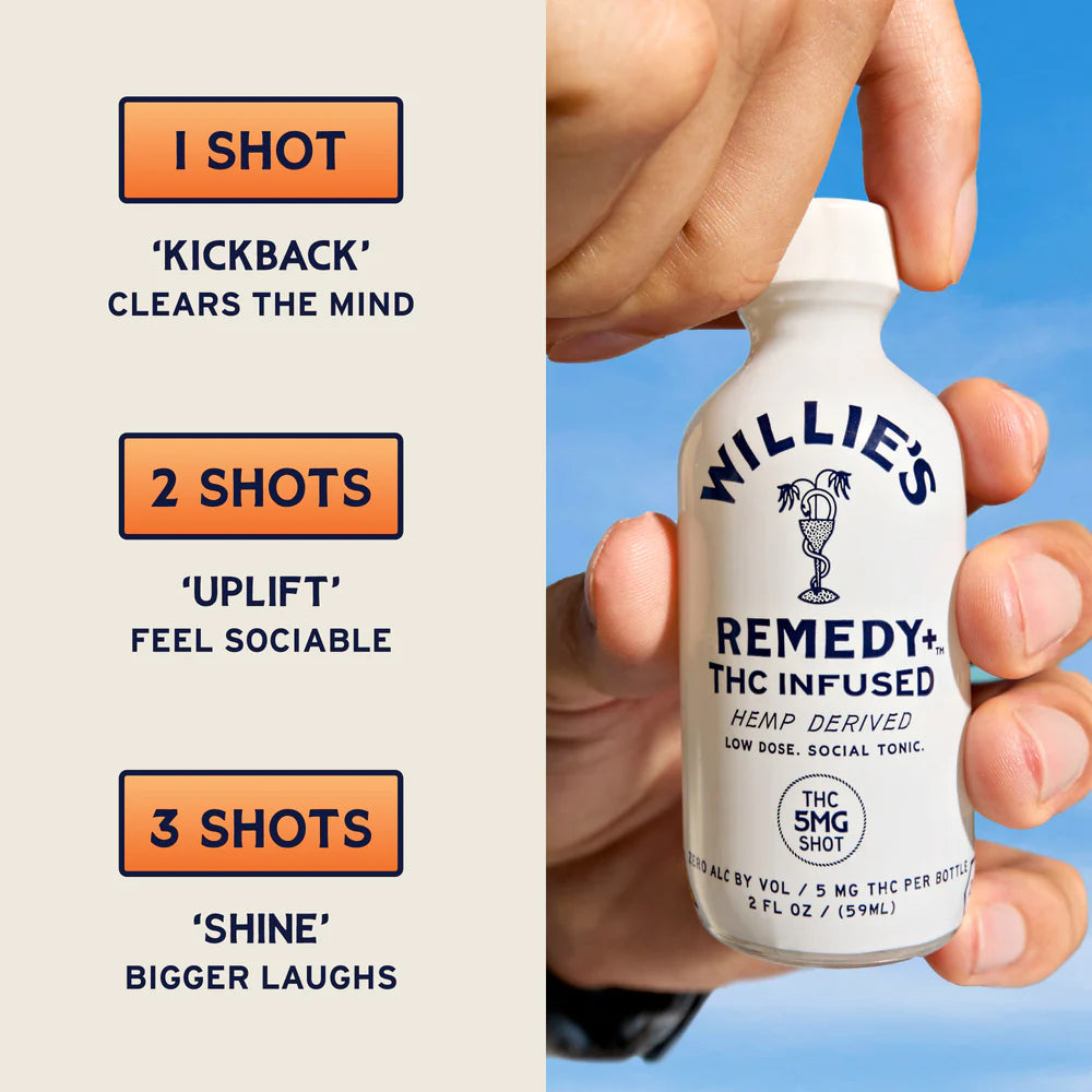 Willie's Remedy+  5mg Low Dose Shots