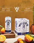 Willie's Original THC Infused Willie's & Soda packaging