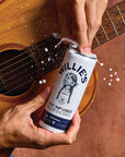 Willie's Original THC Infused Willie's & Soda with a guitar